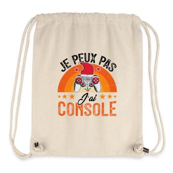 I can't I consoled - Stanley/Stella Recycled Gym Bag - natural - Front
