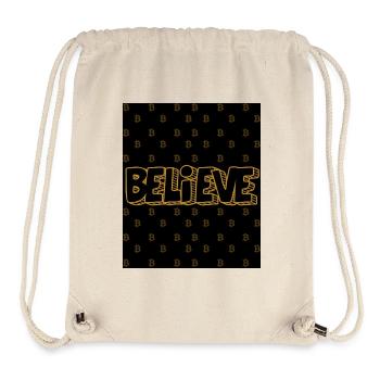Erfolg und das Know-how im Kryptowährungsmarkt - Stanley/Stella recycelter Gym Bag - Naturweiß - Vorne
