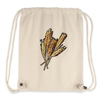 5 wheat ears - Stanley/Stella Recycled Gym Bag - natural - Front