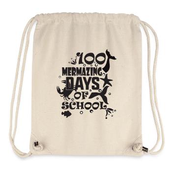 100 Mermazing-Schultage - Stanley/Stella recycelter Gym Bag - Naturweiß - Vorne