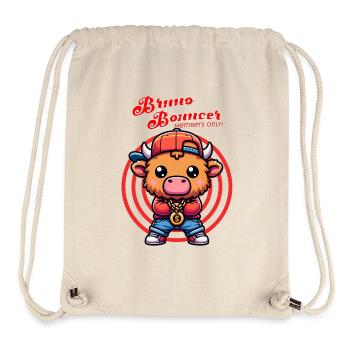Bruno Bouncer - Bruno the Security Guard - Stanley/Stella Recycled Gym Bag - natural - Front