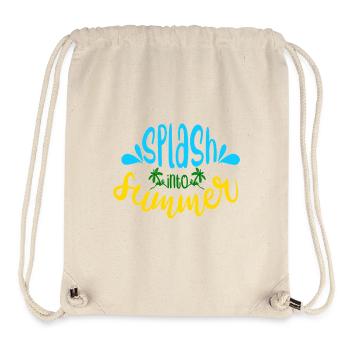 Splash into Summer - Stanley/Stella Recycled Gym Bag - natural - Front