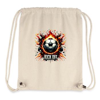 Fiery Impetus - Stanley/Stella Recycled Gym Bag - natural - Front