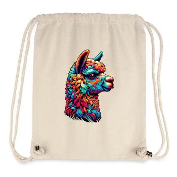 Alpaca im - Stanley/Stella Recycled Gym Bag - natural - Front