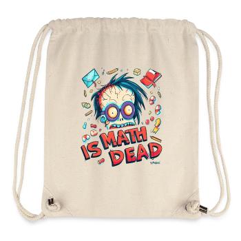 Mathematik ist tot: Geek- und Nerd-Horror - Stanley/Stella recycelter Gym Bag - Naturweiß - Vorne
