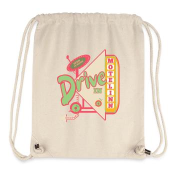 Motor Inn Retro Style - Stanley/Stella Recycled Gym Bag - natural - Front