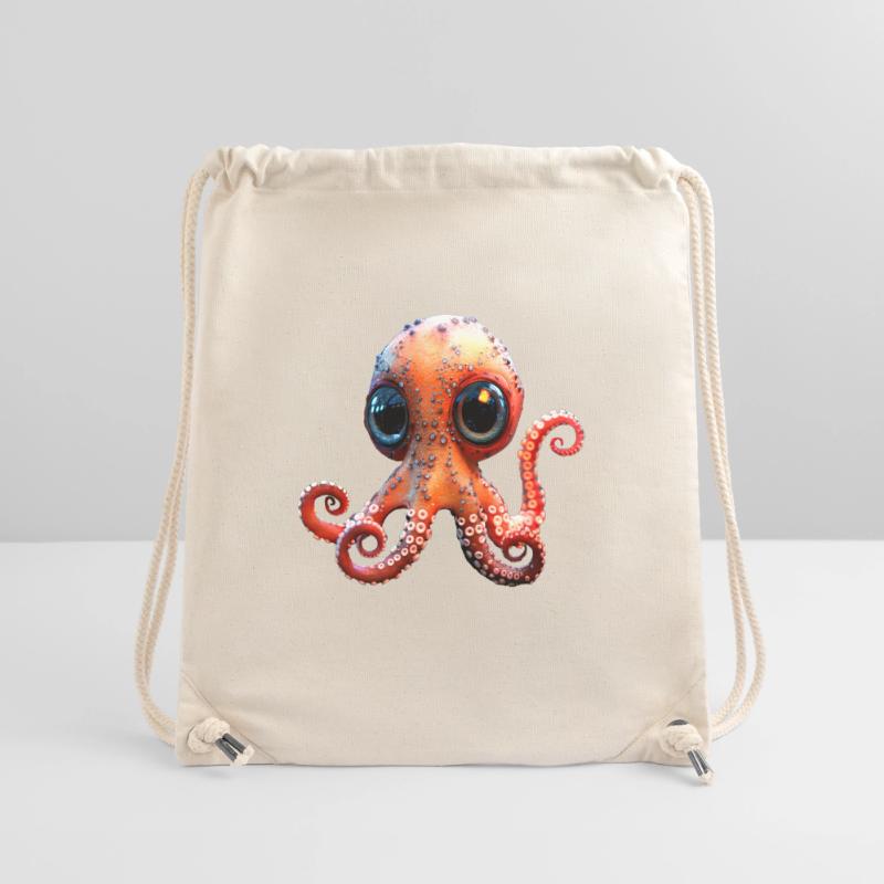 Octopus Small Octopus Cuttlefish Cute Octopus Stanley/Stella Recycled Gym Bag
