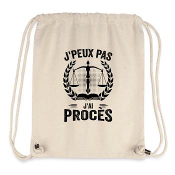 Lawyer - Justice - Law - Stanley/Stella Recycled Gym Bag - natural - Front