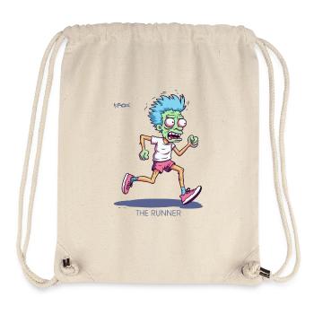 The Zombie Long Distance Marathon Runner - Stanley/Stella Recycled Gym Bag - natural - Front