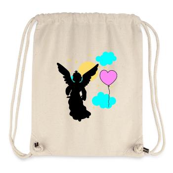 Heaven Angel Beyond End Death Funeral - Stanley/Stella Recycled Gym Bag - natural - Front