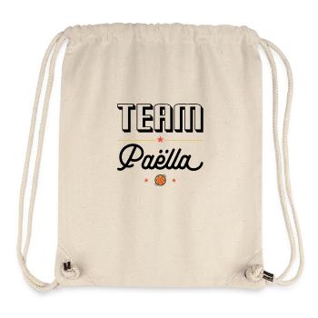 Team Paella - Für Paella-Esser - Stanley/Stella recycelter Gym Bag - Naturweiß - Vorne