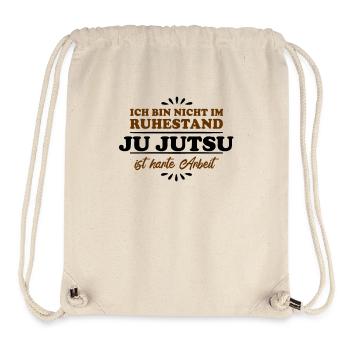 Retirement Pensioner Pensioner Ju-Jutsu - Stanley/Stella Recycled Gym Bag - natural - Front