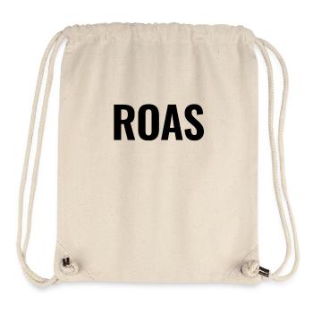 ROAS (en anglais seulement) - Sac à cordon recyclé Stanley/Stella - blanc naturel - Devant