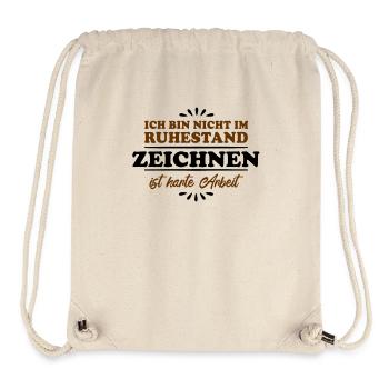 Retirement Pensioner Pensioner Draughtsman - Stanley/Stella Recycled Gym Bag - natural - Front