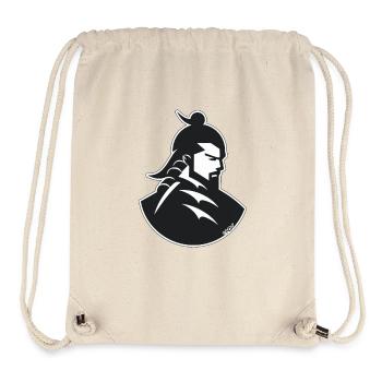 A samurai in the shadows - Stanley/Stella Recycled Gym Bag - natural - Front