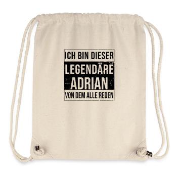 I'm this legendary for Adrian - Stanley/Stella Recycled Gym Bag - natural - Front
