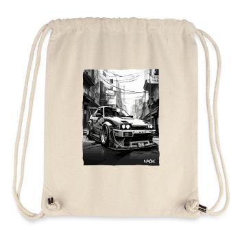 Japanese Drift Racing Car: Street Racer JDM - Stanley/Stella Recycled Gym Bag - natural - Front