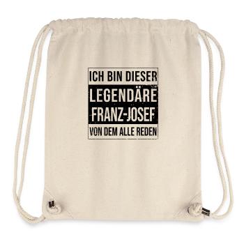 I'm this legendary for Franz-Josef - Stanley/Stella Recycled Gym Bag - natural - Front