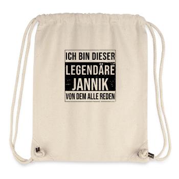 I'm this legendary for Jannik - Stanley/Stella Recycled Gym Bag - natural - Front