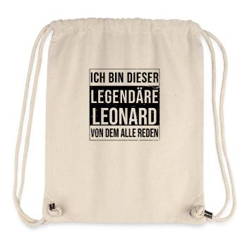 I'm this legendary for Leonard - Stanley/Stella Recycled Gym Bag - natural - Front