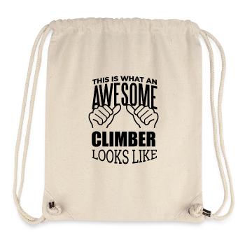 Climber - Stanley/Stella Recycled Gym Bag - natural - Front