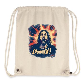 Jesus calls on the Lord, O Lord God! - Stanley/Stella Recycled Gym Bag - natural - Front