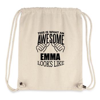 Emma - Stanley/Stella recycelter Gym Bag - Naturweiß - Vorne