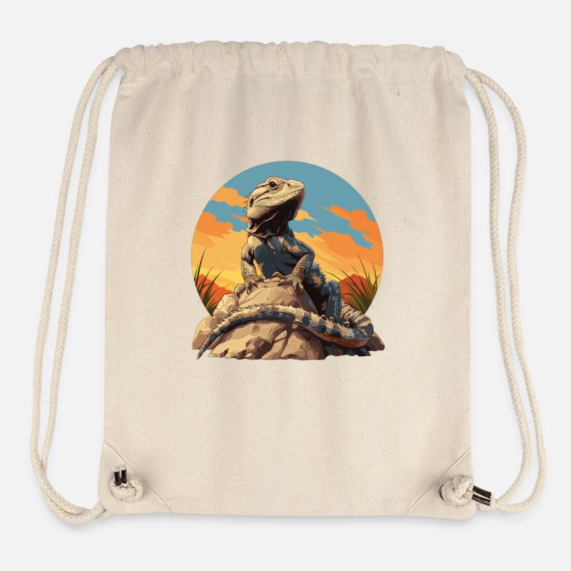 Agamen Agame - Sac à cordon recyclé Stanley/Stella - blanc naturel
