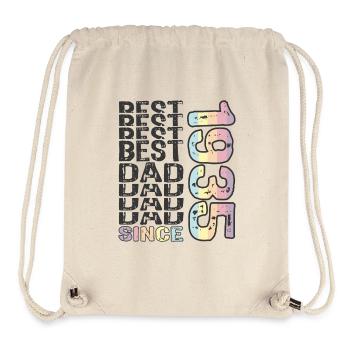Best dad in the world since 1935 Father's Day - Stanley/Stella Recycled Gym Bag - natural - Front