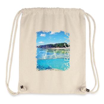 Sardinien Sardigna - Stanley/Stella recycelter Gym Bag - Naturweiß - Vorne