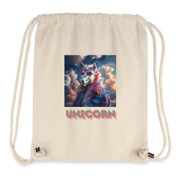 Unicorn Metal - Stanley/Stella Recycled Gym Bag - natural - Front
