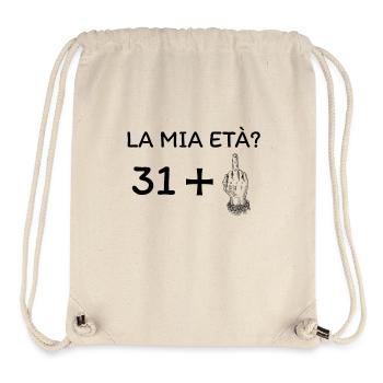 My age 32 - Stanley/Stella Recycled Gym Bag - natural - Front