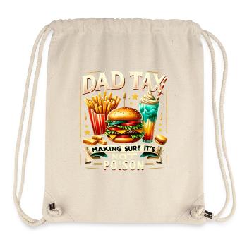 Funny Quote Dad Tax Making Sure It's Not Poison - Stanley/Stella Recycled Gym Bag - natural - Front