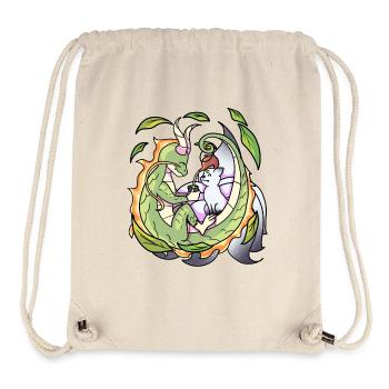 Drache & Fuchs Japan Art - Stanley/Stella recycelter Gym Bag - Naturweiß - Vorne