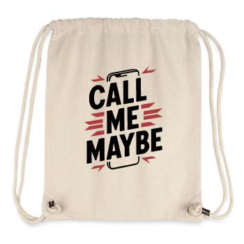 SMARTPHONES, CALL ME MAYBE - Stanley/Stella Recycled Gym Bag - natural - Front