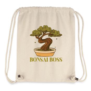 Bonsai Bosss - Stanley/Stella recycelter Gym Bag - Naturweiß - Vorne