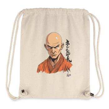 False Shaolin Monk: Martial Arts Parody - Stanley/Stella Recycled Gym Bag - natural - Front