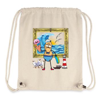 peanut funny ready for holiday bankruptcy home holidays - Stanley/Stella Recycled Gym Bag - natural - Front