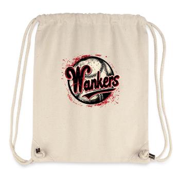 Wankers, Parodie Baseball Mannschaft - Stanley/Stella recycelter Gym Bag - Naturweiß - Vorne