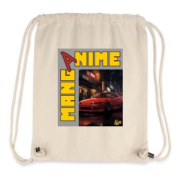 Anime Manga JDM Street Racing Car - Stanley/Stella Recycled Gym Bag - natural - Front