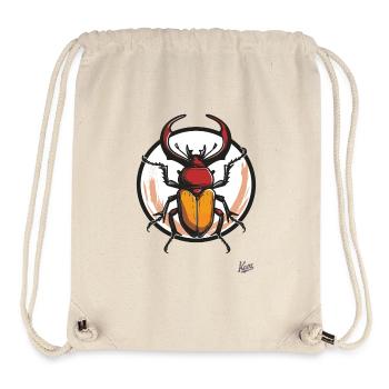 Large, fat, mighty XXL stag - Stanley/Stella Recycled Gym Bag - natural - Front