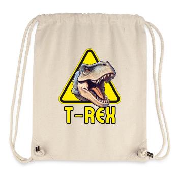T-REX! - Stanley/Stella recycelter Gym Bag - Naturweiß - Vorne