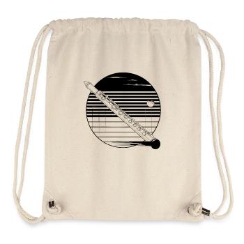 Flute Sketch - Stanley/Stella Recycled Gym Bag - natural - Front