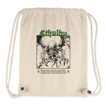 Tarot Karte - Cthulhu Kult Lovecraft Necronomicon - Stanley/Stella recycelter Gym Bag - Naturweiß - Vorne