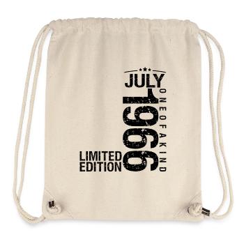 Birthday July 1966 July born in July 19 - Stanley/Stella Recycled Gym Bag - natural - Front