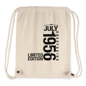 Birthday July 1956 July born in July 19 - Stanley/Stella Recycled Gym Bag - natural - Front