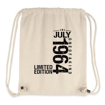 Birthday July 1964 July born in July 19 - Stanley/Stella Recycled Gym Bag - natural - Front