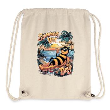 Summer Bee Relaxation Day - Stanley/Stella Recycled Gym Bag - natural - Front