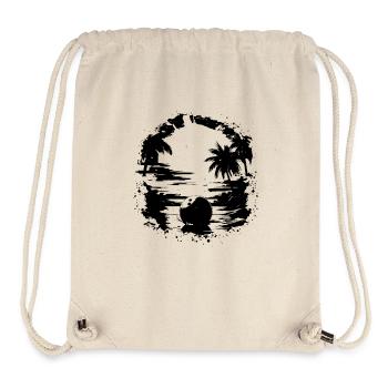 Bowling Graphics - Stanley/Stella Recycled Gym Bag - natural - Front