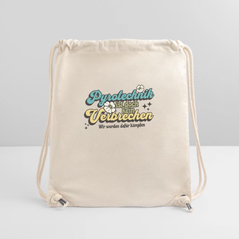 Pyrotechnics are not a crime - Meme Spruch Stanley/Stella Recycled Gym Bag